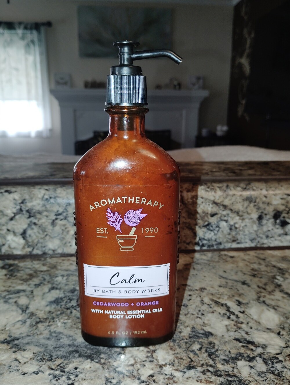 Bath & Body Works Aromatherapy Calm Cedarwood + Orange Lotion - Brown